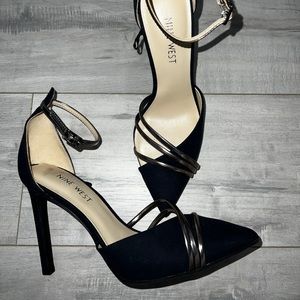 Nine West heels with ankle strap